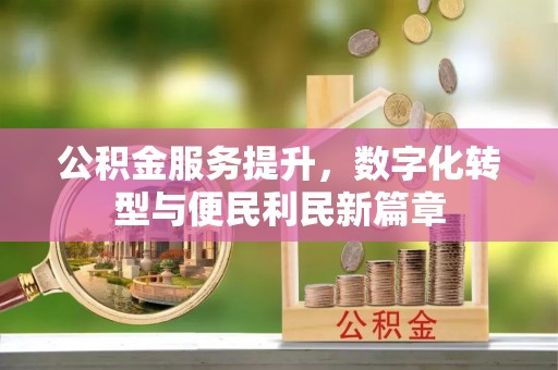 慈利公积金服务提升，数字化转型与便民利民新篇章