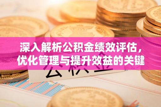 慈利深入解析公积金绩效评估，优化管理与提升效益的关键路径