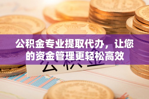慈利公积金专业提取代办，让您的资金管理更轻松高效