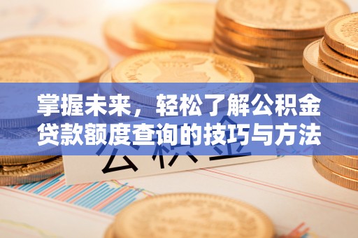 慈利掌握未来，轻松了解公积金贷款额度查询的技巧与方法