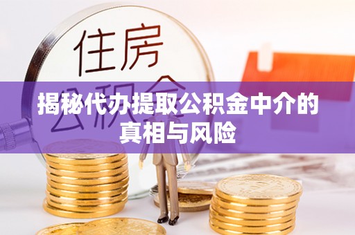 慈利揭秘代办提取公积金中介的真相与风险