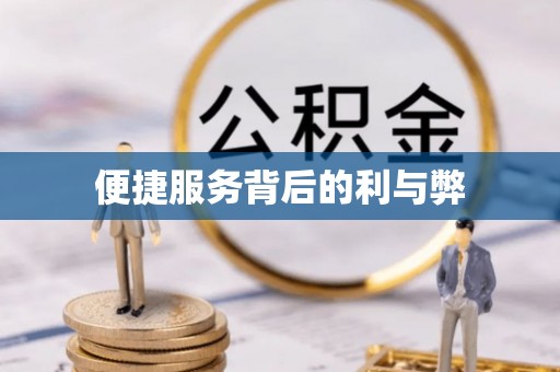 慈利便捷服务背后的利与弊