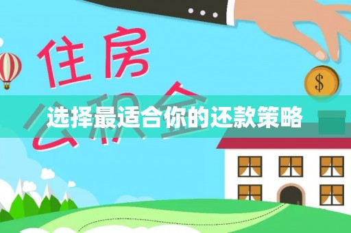 慈利选择最适合你的还款策略